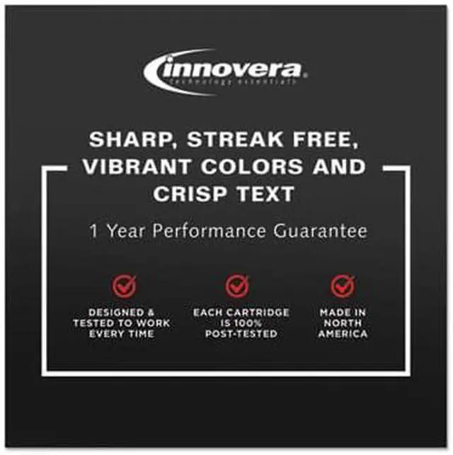Alt view image 7 of 20 - Innovera Compatible Color High Yield Ink Cartridge (Alternative for HP 62XL/C2P07AN)