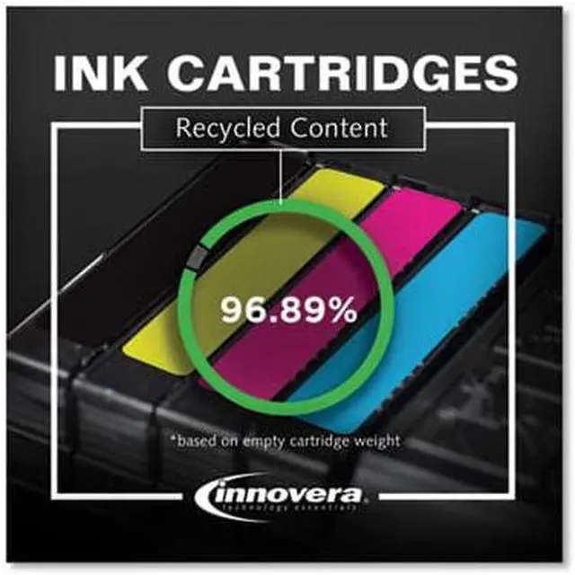 Alt view image 6 of 19 - Innovera Compatible Black High Yield Ink Cartridge Replacement for HP 952XL F6U19AN