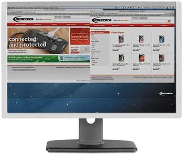 Alt view image 9 of 20 - Innovera IVRBLF236W Blackout Privacy Monitor Filter for 23.6 Widescreen LCD, 16:9