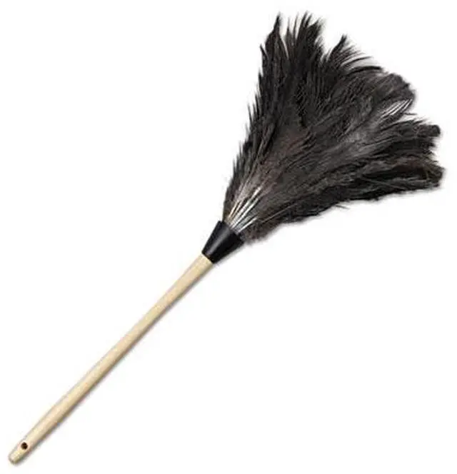 Alt view image 15 of 20 - Boardwalk Professional Ostrich Feather Duster 7" Handle 13FD