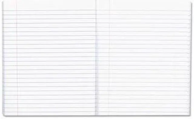 Alt view image 14 of 20 - Rediform 43460 National Xtreme White Notebook 80 Sheet -  7.87" x 10" - 1 Each Each - White Paper