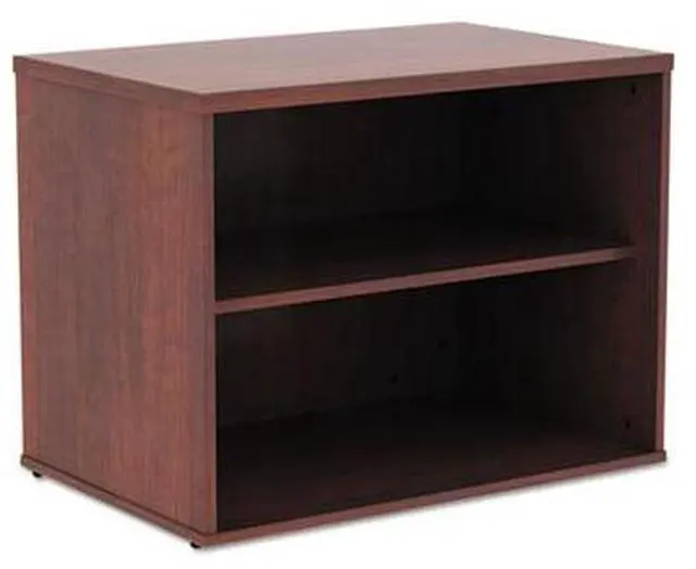 Alt view image 14 of 20 - Alera Open Office Low Storage Cabinet Credenza, 29 1/2 X 19 1/8x 22 7/8, Cherry