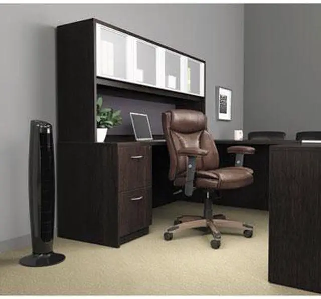 Alt view image 5 of 16 - Alera Valencia File/File Drawer Full Ped, 15 5/8 x 20 1/2 x 28 1/2, Espresso