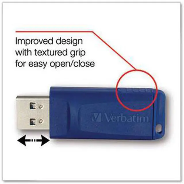 Alt view image 14 of 20 - VERBATIM 99810 16GB 5 pk USB Flash Drive Blue