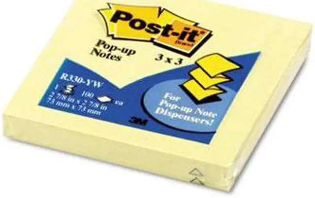 Alt view image 6 of 7 - Original Canary Yellow Pop-Up Refill 3 x 3 12 Pads/Pack