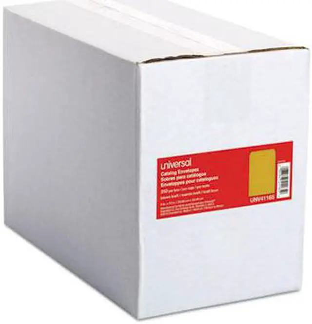 Alt view image 7 of 9 - UNIVERSAL Catalog Envelope Center Seam 9 x 12 Brown Kraft 250/Box 41165