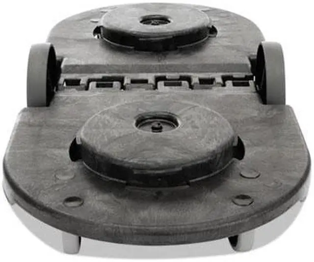 Alt view image 12 of 13 - Rubbermaid Commercial Tandem Dolly Two-Container 300lb Capacity 20 1/4w x 45d x