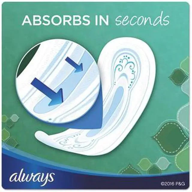 Alt view image 13 of 13 - Always Thin Ultra, Quilt Long Super Pads- 40 wipes/6Pk