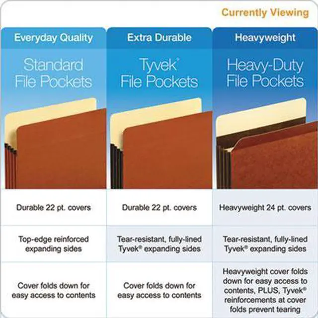 Alt view image 14 of 14 - Globe-Weis Heavy Duty Pocket 1 BX