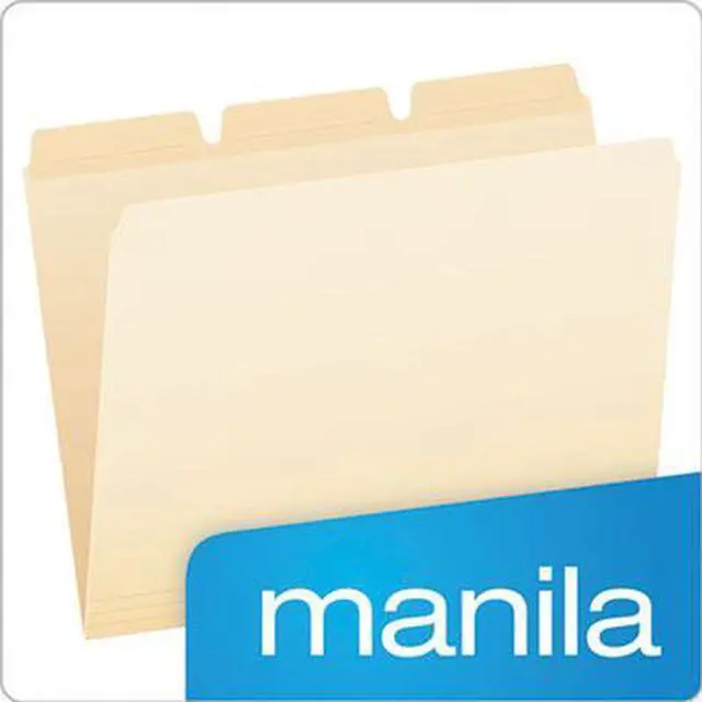 Alt view image 6 of 12 - Pendaflex Ready-Tab File Folders 1/3 Cut Top Tab Letter Manila 50/Pack 42336