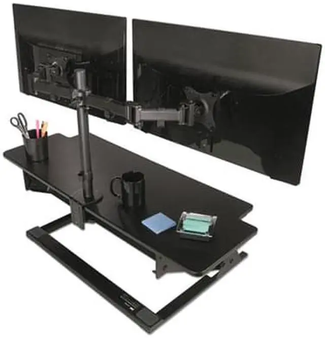 Alt view image 11 of 20 - 3M Clamp Mount For Monitor - Black