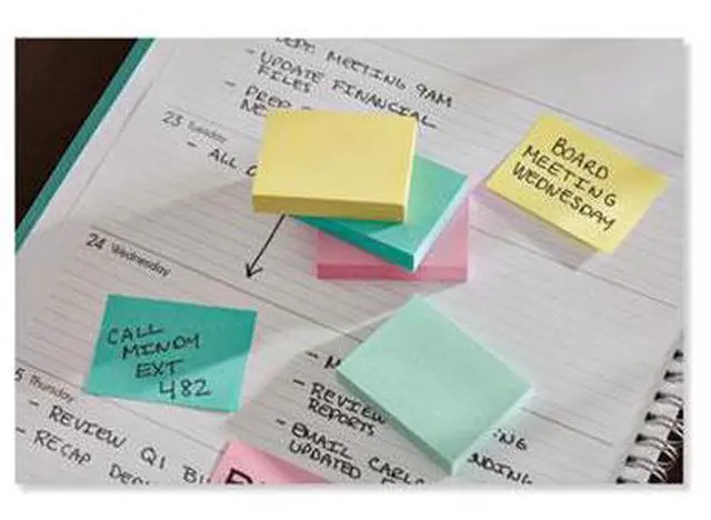 Alt view image 9 of 15 - 3M R33018APCP Post-it Pop-up Notes Original Pop-up Refill, Marseille Collection, 18 / Pack