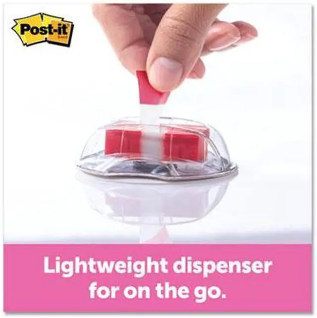 Alt view image 15 of 20 - 3M 680HVSHR High Volume Flag Dispenser Sign Here Red 200 Flags per Dispenser