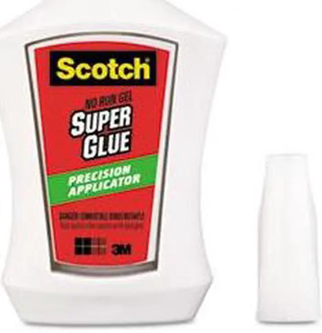 Alt view image 11 of 18 - Scotch Super Glue Gel In Precision Applicator-.14 Ounces
