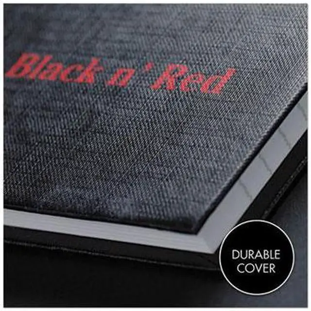 Alt view image 14 of 20 - Black n' Red Casebound Notebook Legal Rule 11 3/4 x 8 1/4 White 96 Sheets D66174
