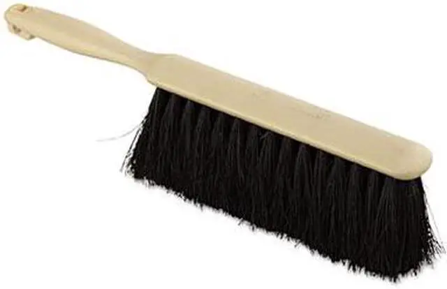 Alt view image 9 of 9 - Boardwalk Tampico Bristle Counter Brush, 8", Tan Handle (BWK5208)