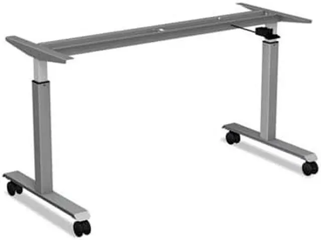 Alt view image 7 of 16 - Alera Casters for Height-Adjustable Table Bases Black 4/Set HT3004