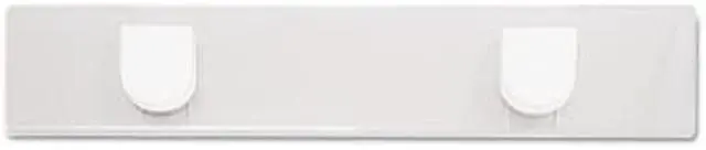 Alt view image 9 of 9 - Panel Wall Sign Name Holder, Acrylic, 9 X 2, Clear