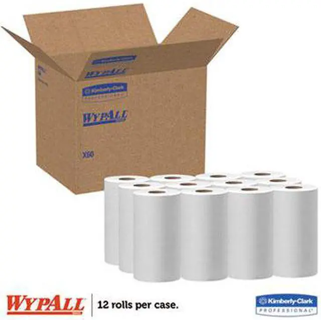 Alt view image 8 of 9 - Wypall X60 Rag Rplmt Hydro Wpr Roll Whi 12/13