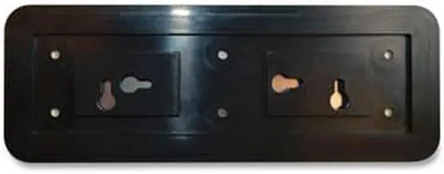 Alt view image 4 of 6 - Consolidated Stamp 098208 Brushed Metal Office Sign, No Soliciting - Silver & Red