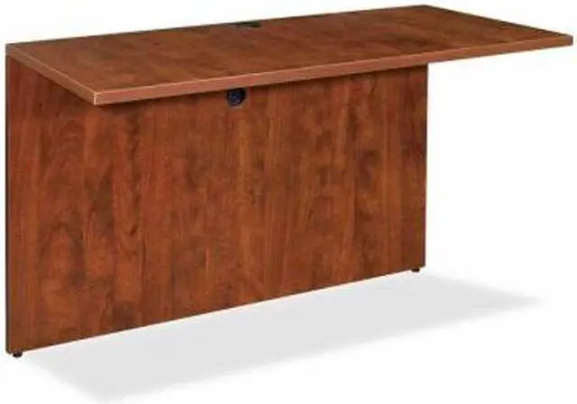 Alt view image 14 of 16 - Lorell Bridge 48"x24"x29-1/2" Cherry 69424