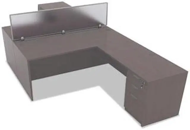 Alt view image 13 of 20 - Polycarbonate Privacy Panel, 65w X 18h, Silver