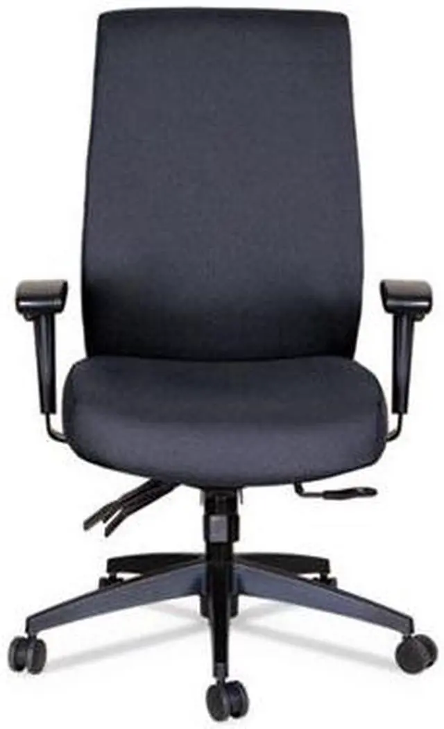 Alt view image 12 of 20 - Alera Wrigley Series 24/7 High Performance High-Back Multifunction Task Chair Black HPT4101