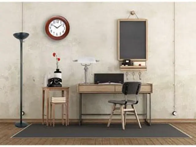 Alt view image 9 of 10 - Torchier Floor Lamp, 72"H, Black