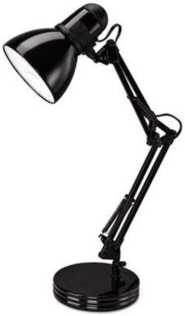 Alt view image 14 of 20 - Architect Desk Lamp, Adjustable Arm, 22"H, Black