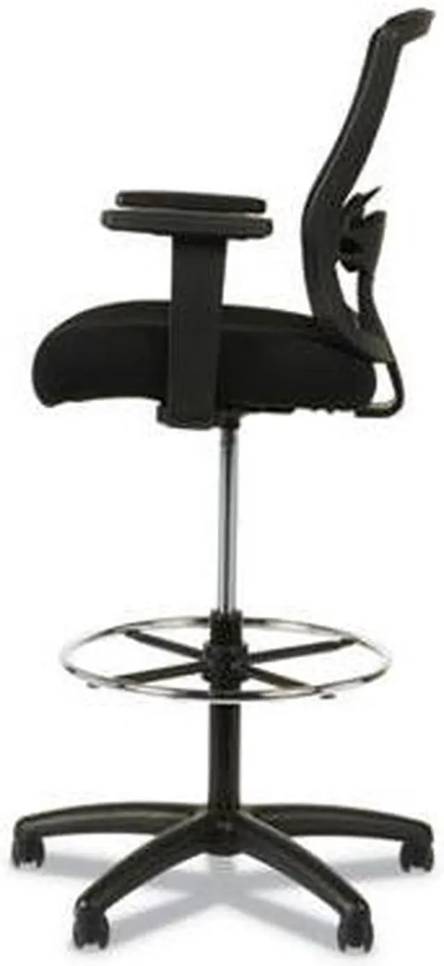 Alt view image 13 of 20 - Alera Etros Series Mesh Stool Black ET4614