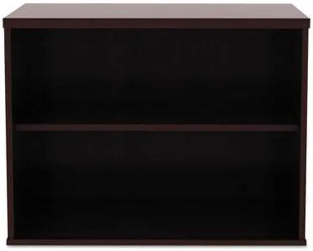 Alt view image 20 of 20 - Alera - LS593020MY - Alera Open Office Low Storage Cab Cred, 29 1/2w x 19 1/8d x 22 7/8h, Mahogany