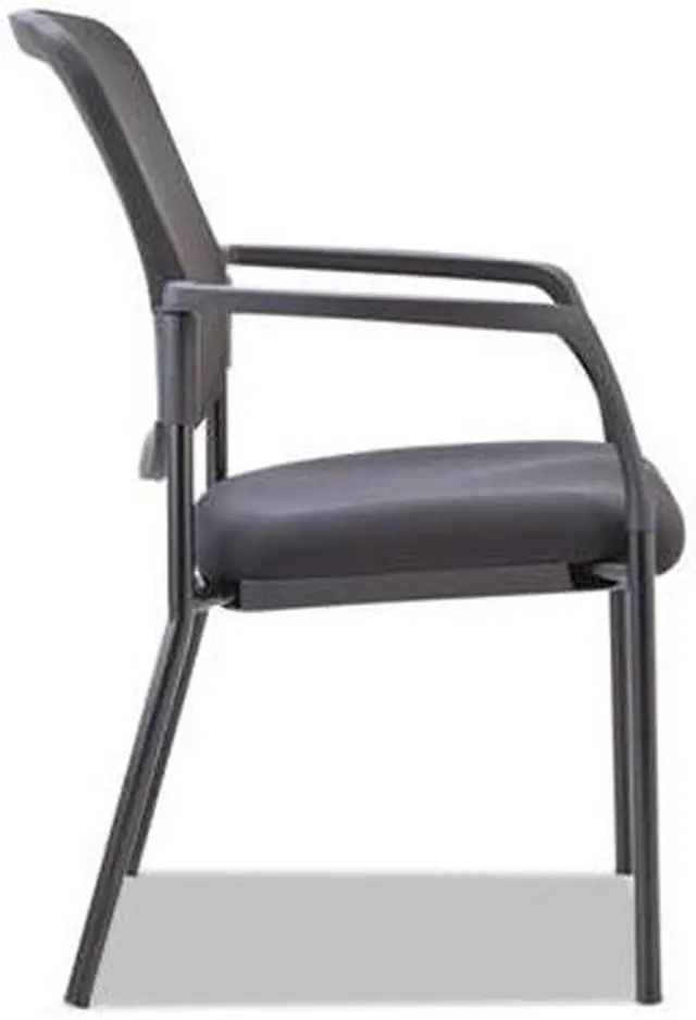 Alt view image 18 of 20 - Alera - EL4314 - Mesh Guest Stacking Chair, Black