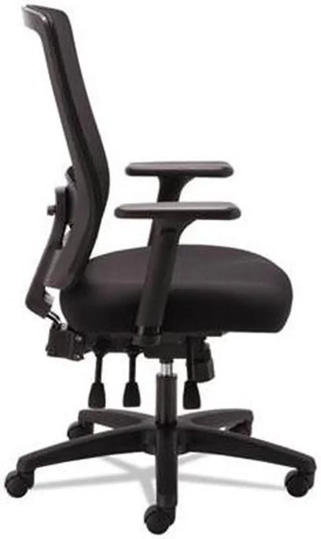 Alt view image 19 of 20 - Alera - HALE754 - Alera Envy Series Mesh High-Back Multifunction Chair, Black