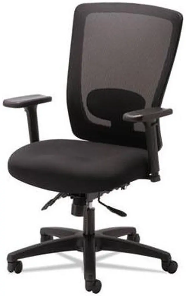Alt view image 17 of 20 - Alera - HALE754 - Alera Envy Series Mesh High-Back Multifunction Chair, Black