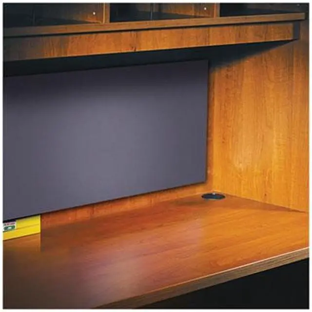 Alt view image 10 of 20 - Alera Valencia Tackboard For Open Storage Hutch, 62 3/8w x 1/2d x 14h, Charcoal