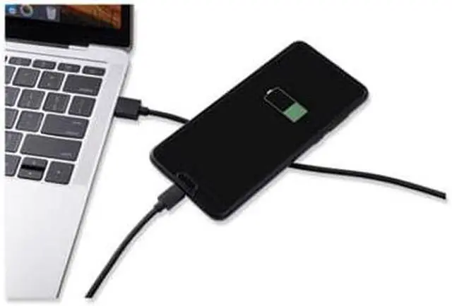 Alt view image 4 of 6 - Innovera Usb to Usb C Cable, 3 Ft, Black 30015
