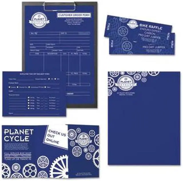 Alt view image 6 of 7 - Wausau Paper 21906 Astrobrights Colored Paper, 24lb, 8-1/2 x 11, Blast-Off Blue, 500 Sheets/Ream