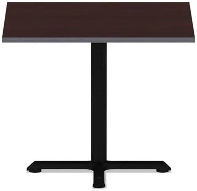 Alt view image 12 of 14 - Reversible Laminate Table Top, Square, 35 1/2 x 35 1/2, Medium Cherry/Mahogany