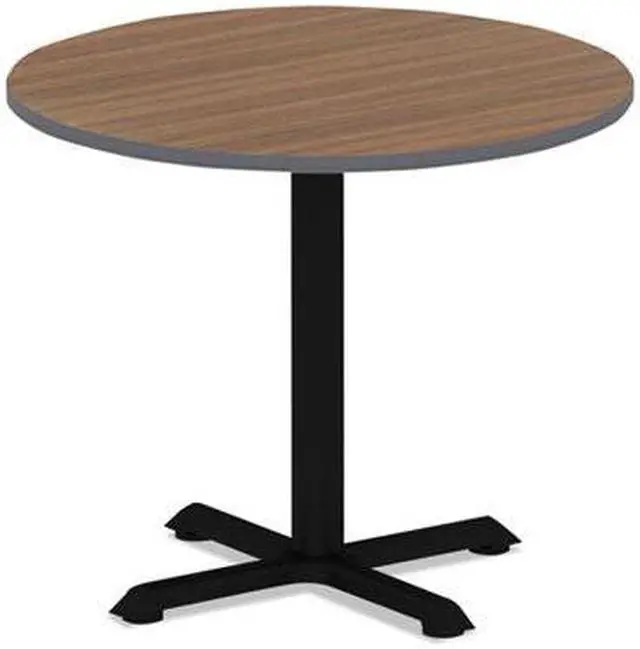 Alt view image 15 of 20 - Alera Hospitality Series Single-Column Bases, 28 1/2"h, 300lb Cap, Steel, Black