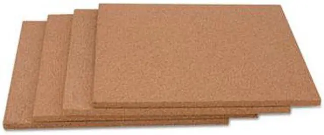 Alt view image 7 of 11 - Universal Cork Tile Panels - UNV43404