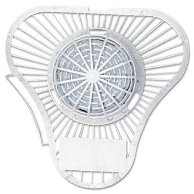 Alt view image 7 of 12 - Boardwalk Urinal Screen w/Non-Para Cleaner Block Green Apple 12/Box NUS