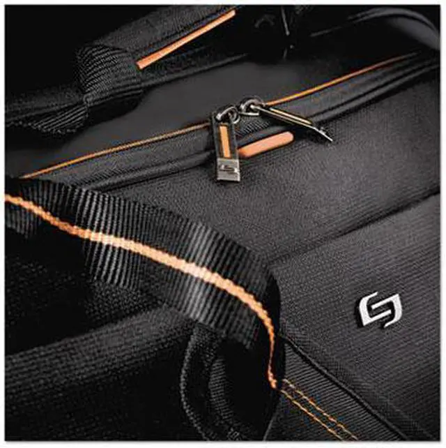 Alt view image 9 of 12 - Solo Urban Carrying Case for 11" to 17.3" Apple iPad Ultrabook - Black, Gold UBN3004