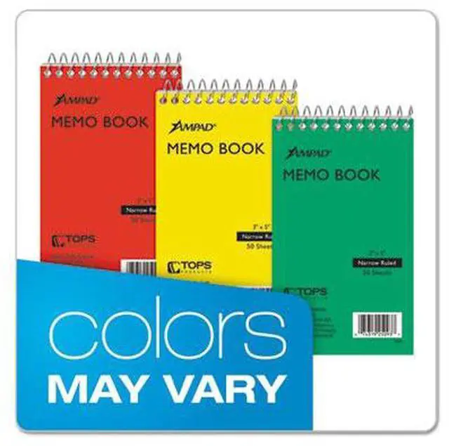 Alt view image 5 of 6 - Ampad Pocket Size Memo Notebook