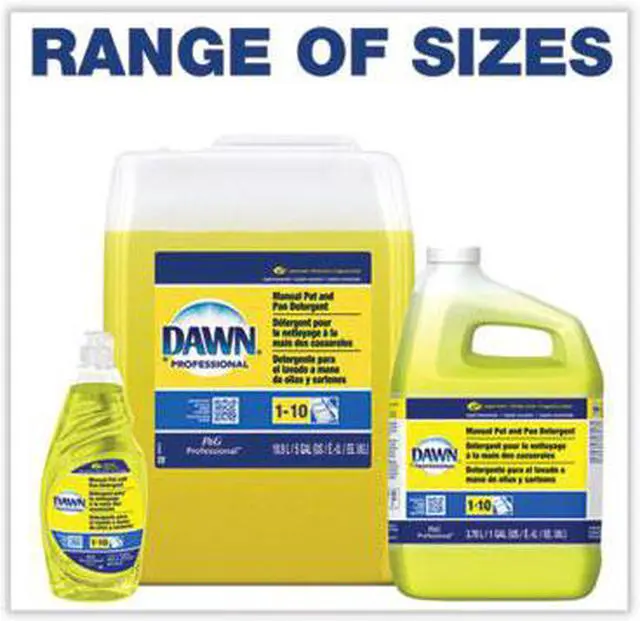 Alt view image 10 of 10 - Dawn Professional Manual Pot & Pan Dish Detergent Lemon 57444EA