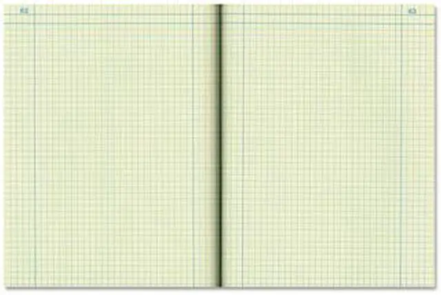 Alt view image 3 of 13 - National Computation Book Quadrille Rule 9 1/4 x 11 3/4 Green 75 Sheets 43648