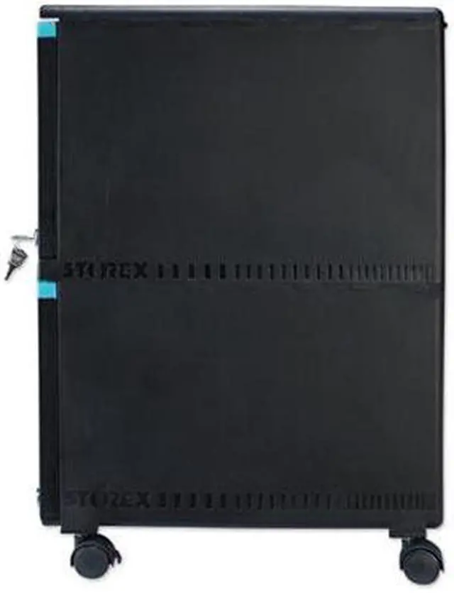 Alt view image 9 of 11 - Storex 2-drawer Mobile File Cabinet