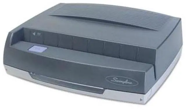 Alt view image 9 of 15 - Swingline 50-Sheet 350MD Electric Three-Hole Punch 9/32" Holes Gray 9800350