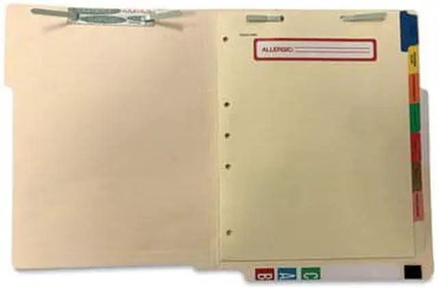 Alt view image 10 of 19 - Tabbies Medical Chart Divider Sets Side Tab 9 x 11 40 Sets/Box 54505