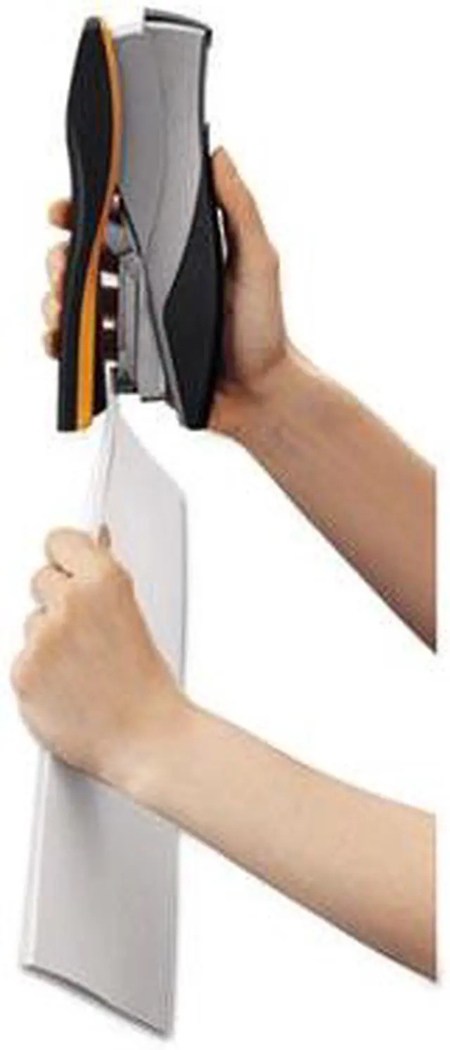 Alt view image 12 of 13 - Swingline - Optima Desktop Staplers, Full Strip, 40-Sheet Capacity - Silver/Black/Orange