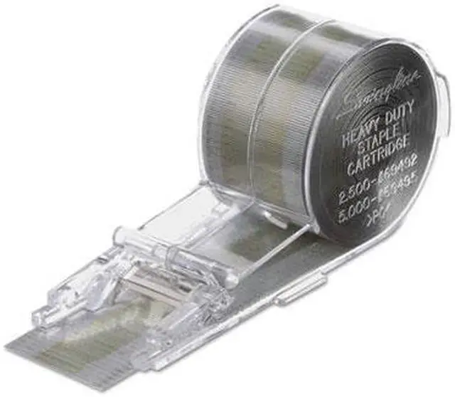 Alt view image 5 of 5 - Swingline Staples, Cartridge, 1/2InW, 3/8InLeg, PK5000 Silver  Steel  S7069495B